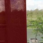 Voilage DENVER Conclusion droit Bordeaux [310] • rideaux123.ch