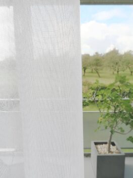 Voilage DENVER conclusion à droite Blanc