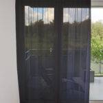 Voilage DENVER rideau ouvert Anthracite [921] • rideaux123.ch