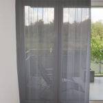 Voilage DENVER rideau ouvert Gris [160] • rideaux123.ch