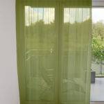 Voilage DENVER rideau ouvert Vert [400] • rideaux123.ch