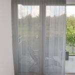 Voilage DENVER rideau ouvert Gris clair [161] • rideaux123.ch