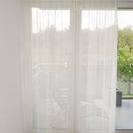 Voilage DENVER rideau ouvert Ivoire [110] • rideaux123.ch