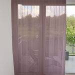 Voilage DENVER rideau ouvert Lila [334] • rideaux123.ch