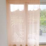 Voilage SACRAMENTO rideau fermé Mandarine [332] • rideaux123.ch
