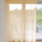 Voilage SACRAMENTO rideau fermé Orange [340] • rideaux123.ch