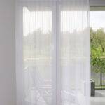 Voilage ESBERG rideau fermé Blanc [1] • rideaux123.ch