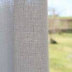 Voilage MEILEN sur mesure structure en lin • rideaux123.ch