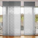 Parois japonaise OLE OSCINE rideau fermé Gris [04-pewter] • rideaux123.ch