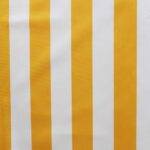 Rideau extérieur MENORCA échantillon de tissu Jaune-blanc [600] • rideaux123.ch