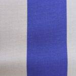 Rideau extérieur MENORCA structure Bleu-blanc [500] • rideaux123.ch