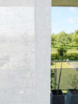 Parois japonais MALAGA conlusion à droite Blanc