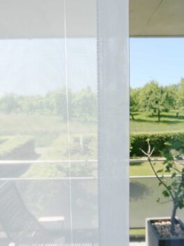 Parois japonaise LAUFEN conclusion à droite Blanc-blanc