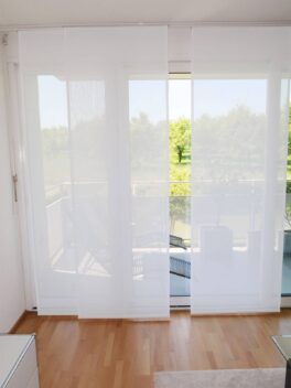 Parois japonaise LAUFEN rideau fermé