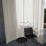 Rideau extérieur RHODOS sur mesure Blanc [100] • rideaux123.ch
