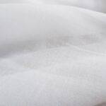 Voilage BENU PURE échantillon de tissu Blanc ecru [307] • rideaux123.ch