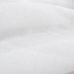 Voilage BENU PURE échantillon de tissu Blanc [300] • rideaux123.ch