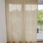Voilage KOPENHAGEN rideau fermé Beige [07] • rideaux123.ch