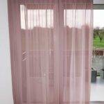 Voilage VEVEY rideau fermé Vieux rose [324] • rideaux123.ch