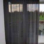 Voilage VEVEY rideau fermé Anthracite [921] • rideaux123.ch