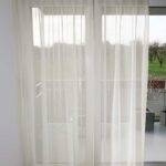 Voilage VEVEY rideau fermé Blanc crème [120] • rideaux123.ch