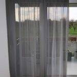 Voilage VEVEY rideau fermé Gris foncé [165] • rideaux123.ch