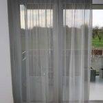 Voilage VEVEY rideau fermé Gris [160] • rideaux123.ch