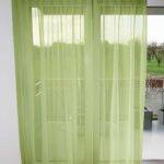 Voilage VEVEY rideau fermé Jaune vert [427] • rideaux123.ch