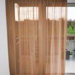 Voilage VEVEY rideau fermé Marron clair [639] • rideaux123.ch