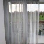 Voilage VEVEY rideau fermé Gris clair [161] • rideaux123.ch