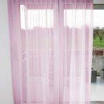 Voilage VEVEY rideau fermé Rose clair [320] • rideaux123.ch