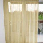 Voilage VEVEY rideau fermé Jaune pastel clair [630] • rideaux123.ch