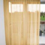 Voilage VEVEY rideau fermé Saumon pastel [641] • rideaux123.ch