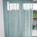Voilage VEVEY rideau fermé Turquoise pastel clair [527] • rideaux123.ch