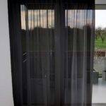 Voilage VEVEY rideau fermé Noir [920] • rideaux123.ch