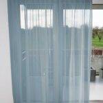 Voilage VEVEY rideau fermé Bleu turquoise clair [526] • rideaux123.ch
