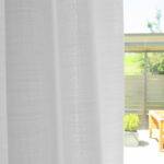 Voilage PALERMO kalsa edition sure mesure Blanc • rideaux123.ch