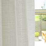 Voilage PALERMO kalsa edition sure mesure Blanc écru [0002] • rideaux123.ch