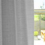 Voilage PALERMO kalsa edition sure mesure Gris [0840] • rideaux123.ch