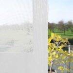 Parois japonaises VEVEY rideau fermé blanc • rideaux123.ch