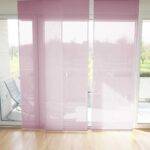 Parois japonaises VEVEY rideau fermé violet pastel [335] • rideaux123.ch