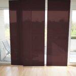 Parois japonaises VEVEY rideau fermé rouge vin [330] • rideaux123.ch