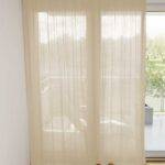 Rideau de jour FINOLINO rideau fermé Beige [117] • rideaux123.ch