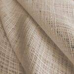Voilage NILO Fischbacher 1819 Beige [307] - Échantillon de tissu • rideaux123.ch