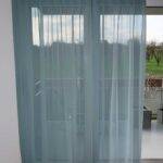 Parois japonaises VEVEY rideau fermé bleu cadeau [522] • rideaux123.ch
