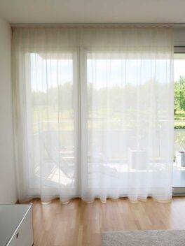 Voilage SONNINO rideau fermé Beige [0002]