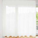 Voilage CASALUCE rideau fermé blanc écru [0002] • rideaux123.ch