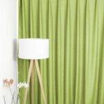 Rideau occultant LONDON MAYFAIR échantillon de tissu vert menthe [415] • rideaux123.ch