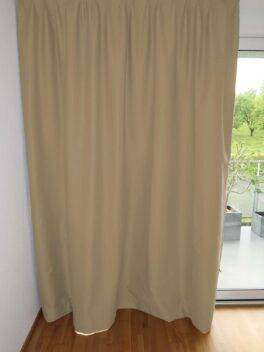 Rideau Blackout TURIN rideau fermé Beige [156]