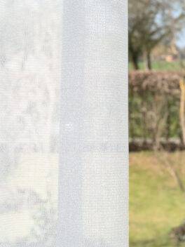 Voilage BIEL conclusion à droite Blanc